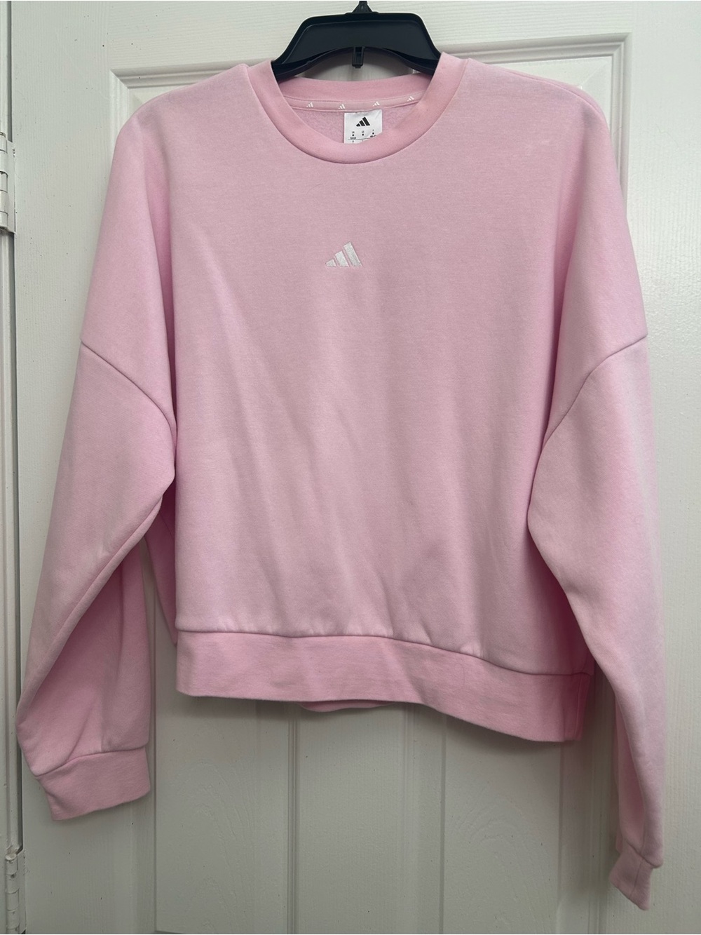 adidas Pink Crewneck Sweatshirt